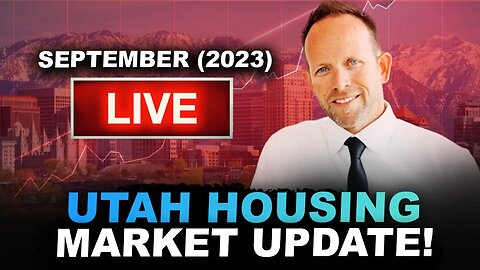 🚨 Utah Housing Update 🚨 UTAH Home Values Going DOWN (September 27, 2023)