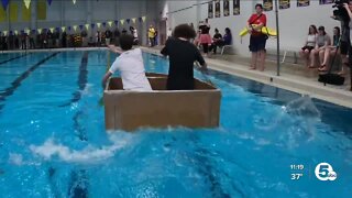 Lakewood High School hosts 21st annual physics cardboard boat regatta