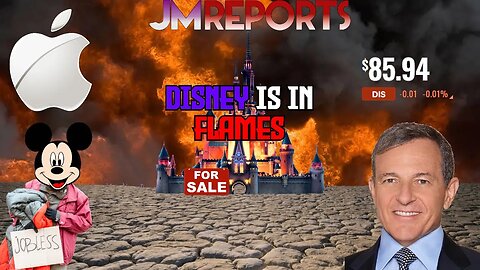 Disney COLLAPSES CEO Bog Iger SELLING entire company & loses MILLIONS Disney+ users Disney in flames