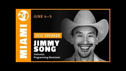 Bitcoin 2021 Pre-Conference Mini Interview with Jimmy Song