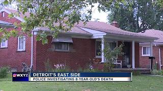 Police investigating child death in Detroit