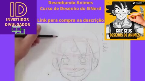 Desenhando Animes Curso de Desenho do EiNerd Link para compra na descrição