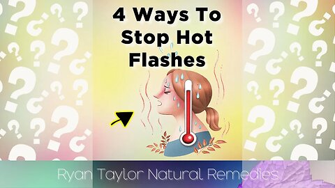 4 Ways To Stop Hot Flashes #shorts
