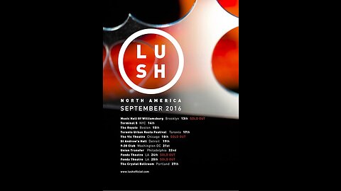 Desire Lines - Lush Live in Detroit