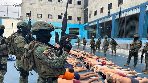 Ecuador declares control over prisons, frees hostages after eruption in "war" with drug gangs
