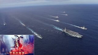 Carrier Strike Group Drops Anchor; Defies Biden Regime !!