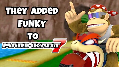 They Added Funky Kong To Mario Kart 7