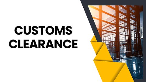 Can I Use Customs Clearance For Goods Subject To Anti-terrorism Measures?
