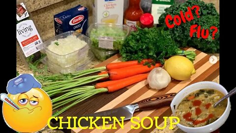 The Best Homemade Chicken Soup Recipe Ever! #Shorts
