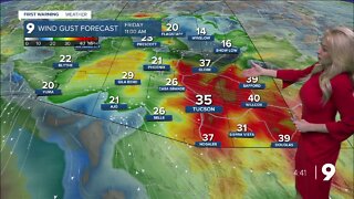 Windy and warmer weekend