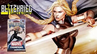 Valkyrie Hero Pack Expansion Unboxing Marvel Champions Card Game