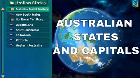 Australian States and Capitals in Alphabetical Order
