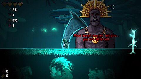 Aztec god of death in my indie game