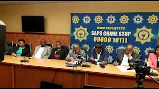 SOUTH AFRICA - Durban - Ministers address truck attacks (Videos) (CgF)