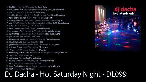 DJ Dacha - Hot Saturday Night - DL099