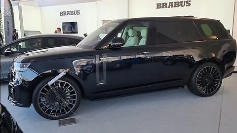 World's best looking Range Rover? The Brabus 600 Range Rover complete leather interiour incl. floor