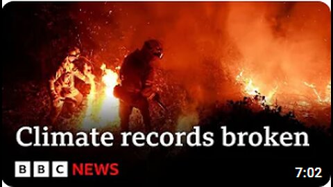 Climate change: Broken records leave Earth in 'uncharted territory' - BBC News
