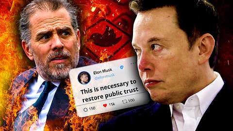 Elon Musk To EXPOSE Twitter's Hunter Biden COVER UP!!!