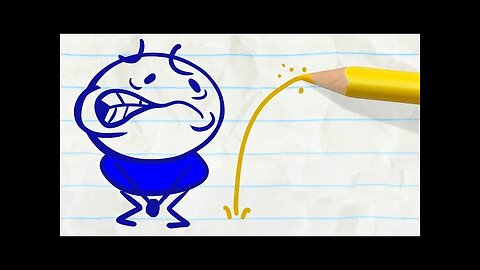 Pencilmate Needs A Bathroom! - Pencilmation Cartoons