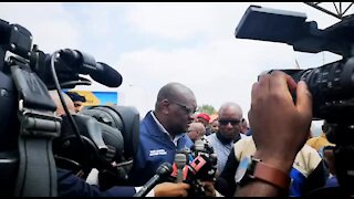 SOUTH AFRICA - Johannesburg - Reopening of the M2 Motorway (Video) (X2T)