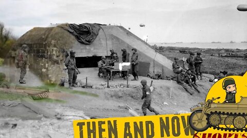 Omaha Beach WN65 - Then and Now #shorts 22