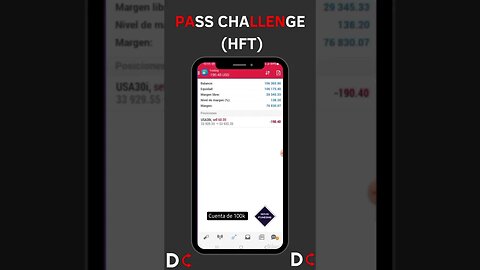 HFT Pass CHallenge $75 cualquier tamaños