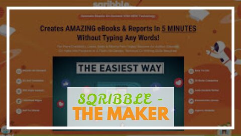 SQRIBBLE - Globes # 1 EASY TO USE & POWERFUL e-book Creator Studio