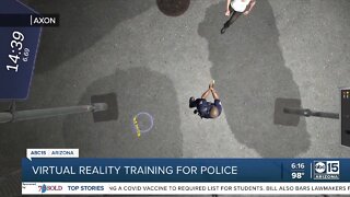 Virtual reality brings portable Taser training to police