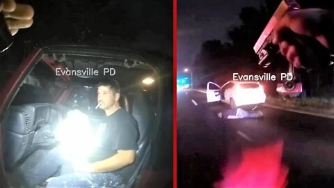 Body Cam: Officer Involved Fatal Shooting. Man with Hammer