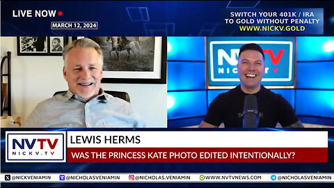 Lewis Herms Discusses Edited Princess Kate Photo with Nicholas Veniamin
