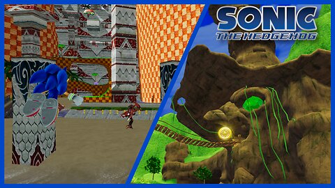 Green Hill Ocean, Spiral Mountain | Sonic the Hedgehog (P-06)