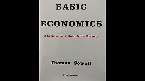 Continuing CH 6 of "Basic Economics"