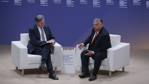 Viktor Orbán na Ekonomickém fóru v Kataru prohlásil, že chudáci Ukrajinci nemohou válku vyhrát!