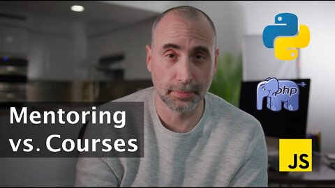 Developer Mentoring vs Developer Courses?