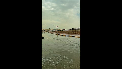 Hail storm in dubai