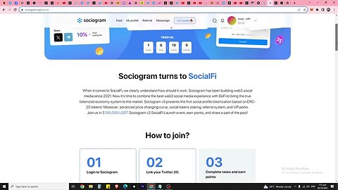 How To Tokenize Your Twitter Profile On Sociogram To Start Earning Free Crypto And A Huge Airdrop?