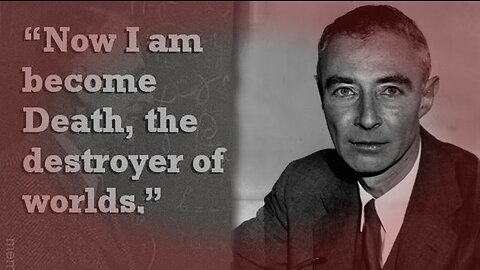 " I am becom death , The Destroyer of world " || The Dark Web ||J.Robert Oppenheimer
