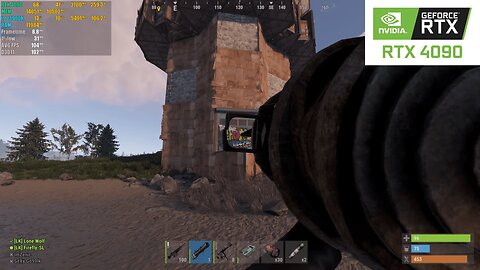 RUST : RTX 4090 24GB ( 4K Maximum Settings DLSS OFF )