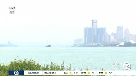 Hazardous haze impacting those with health issues around metro Detroit