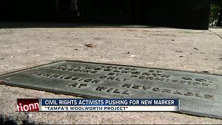 CiIvil rights activists pushing for new marker