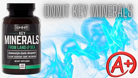 ONNIT KEY MINERALS REVIEW: A PURE POWERHOUSE. LESS IS INDEED MORE!