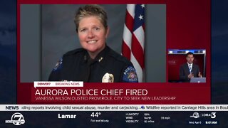 Aurora Police Chief Vanessa Wilson fired