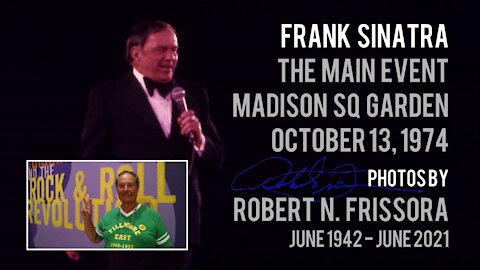 Frank Sinatra Moments by Robert N Frissora - Live at The Main Event 1974