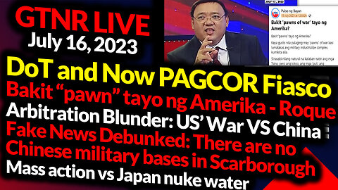 DoT and Now PAGCOR Fiasco, PH Pawn of Americans, Arbitration Sham - GTNR with Ka Mentong and Ka Ado