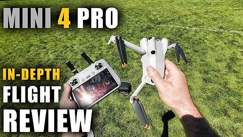 DJI MINI 4 PRO Flight Test Review IN DEPTH - EXTENDED Batteries - Fly More Combo PLUS