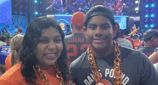 Cancer survivor represents Browns at the draft