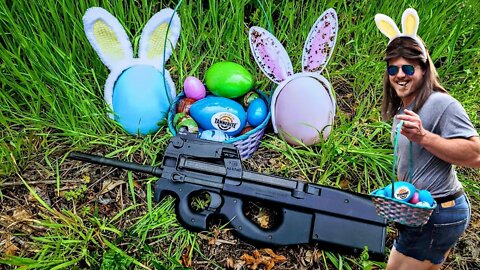 Easter Egg Hunting with an FN PS90.. THEY LIED!