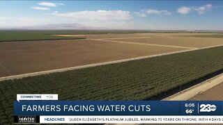 California farmers getting less water due to drought