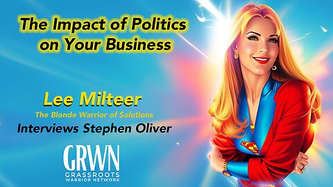 Lee Milteer, the Blonde Warrior of Solutions, interviews Stephen Oliver