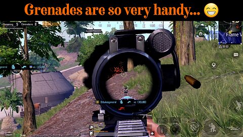 Grenades are very handy…